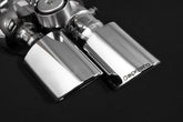 Porsche 971 Panamera GTS/Turbo/S - Valved Exhaust with Mid-Pipes and Stainless Tips (CES3)